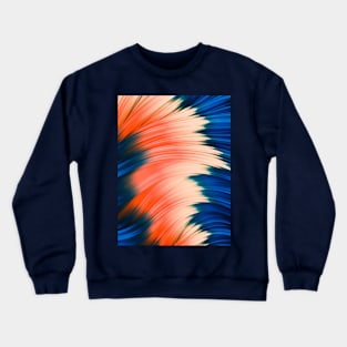 Flow Strands. Wind & Fire. Abstract Strands. Full Crewneck Sweatshirt